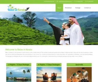 Relaxinkerala.net(Relax in Kerala) Screenshot