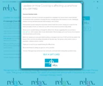 Relaxmassagegroup.com(Relax) Screenshot