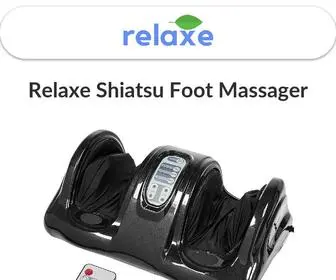 Relaxmassagers.com(Shiatsu Foot Massager) Screenshot