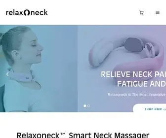 Relaxoneck.com(The Most Innovative Cervical Spine & Neck Massager) Screenshot