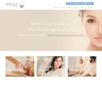 Relaxthespa.com(Day Spa) Screenshot