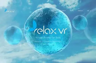 Relaxvr.co(Virtual Reality for Spas) Screenshot