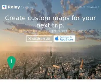 Relaymaps.com(Relay For iPhone) Screenshot