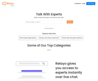 Relayo.com(Relayo) Screenshot