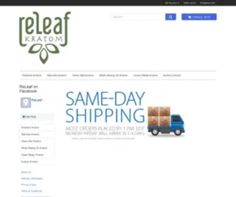 Releafkratom.com(Kratom and Kratom Extract in Columbus) Screenshot