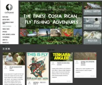 Releaseflytravel.com(Fly Fishing Adventure Travel in Costa Rica and Worldwide) Screenshot