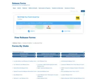 Releaseforms.org(Free Release Forms) Screenshot