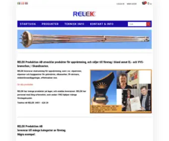 Relek.se(Elpatroner och elpannor) Screenshot