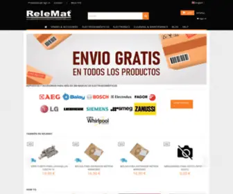 Relemat.es(Recambios y accesorios para electrodomésticos) Screenshot