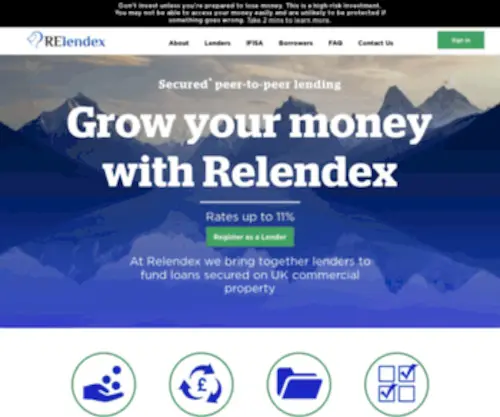 Relendex.com(Relendex) Screenshot