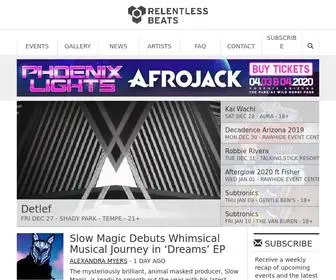 Relentlessbeats.com(Relentless Beats) Screenshot
