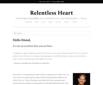 Relentlessheart.com(Relentless Heart) Screenshot