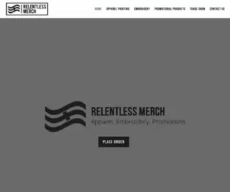 Relentlessmerch.com(Relentless Merch) Screenshot