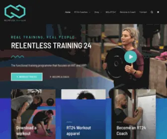 Relentlesstraining24.com(Real Training) Screenshot