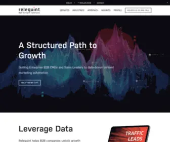 Relequint.com(B2B Growth Catalysts) Screenshot