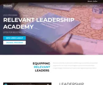 Relevant-Leadership.com(Relevant Leadership) Screenshot