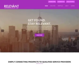 Relevant.com(Online marketing Solutions) Screenshot