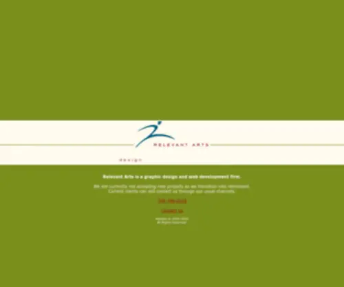 Relevantarts.com(Relevant Arts Enterprises) Screenshot