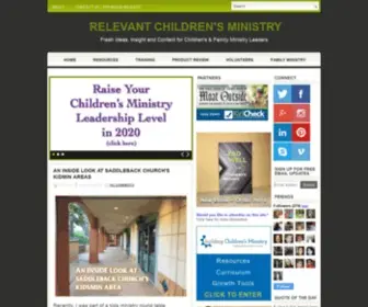 Relevantchildrensministry.com(RELEVANT CHILDREN'S MINISTRY) Screenshot