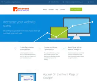 Relevantdigitalmarketing.com(Relevantdigitalmarketing) Screenshot