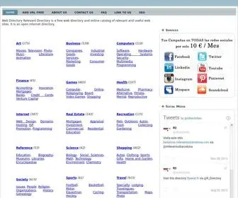 Relevantdirectory.com(Web Directory Relevant Directory) Screenshot