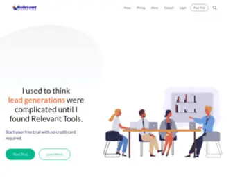 Relevanttools.com(Relevant Business Tools) Screenshot