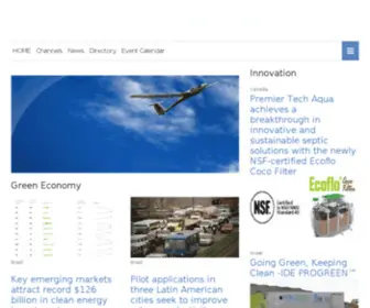 Relevanx.com(Environmental Business in Latin America) Screenshot