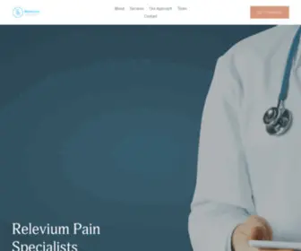 Releviumpain.com(Relevium) Screenshot