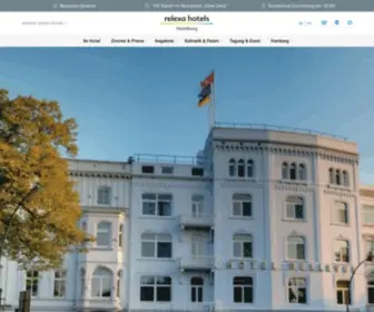 Relexa-Hotel-Hamburg.de(Relexa hotel Bellevue Hamburg zum BESTEN PREIS buchen) Screenshot