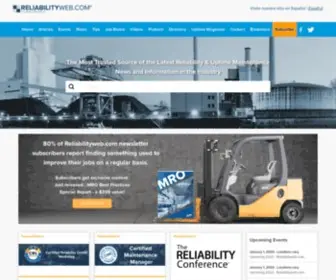 Reliabilityweb.com(Reliabilityweb) Screenshot