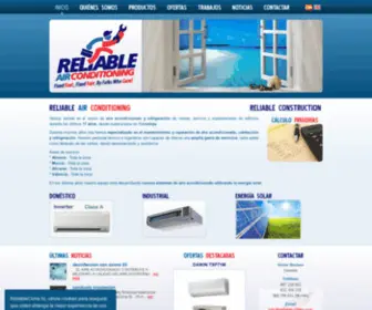 Reliable-Clima.com(Aire Acondicionado Costa Blanca) Screenshot