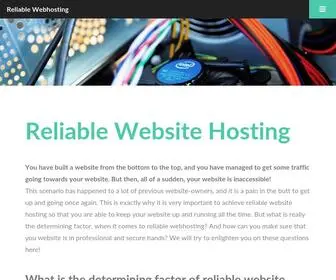 Reliable-Web-Hosting.eu(Reliable webhosting overview) Screenshot