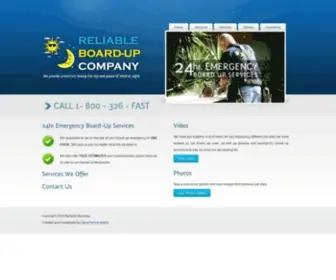 Reliableboardup.com(If your home or building) Screenshot