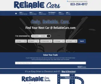 Reliablecars.com(Reliable Cars) Screenshot