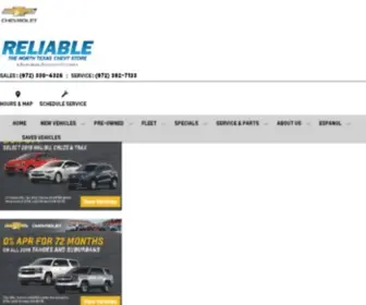 Reliablechev.com(Reliable Chevrolet in Richardson) Screenshot