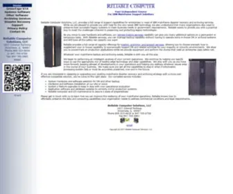 Reliablecomputer.com(Reliable Computer Solutions) Screenshot