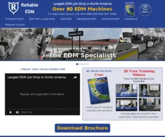 Reliableedm.com(Over 85 EDMs) Screenshot