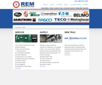 Reliableelectricmotor.com(Motor Repair & Rewind) Screenshot