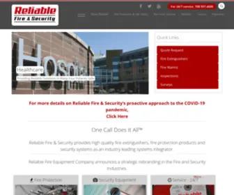 Reliablefire.com(Reliable Fire Equipment Company) Screenshot