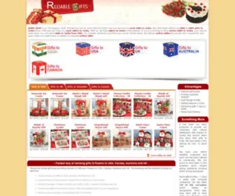 Reliablegifts.com(Gifts to India) Screenshot