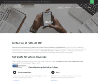 Reliableinsurance.com(Reliable Insurance Network) Screenshot