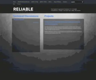 Reliablestructuresinc.com(Reliable Structures) Screenshot