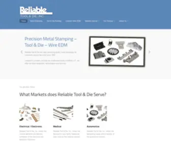 Reliabletoolanddie.com(Reliable tools and die) Screenshot