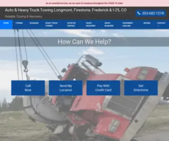 Reliabletowingandrecovery.com(Towing & Recovery) Screenshot