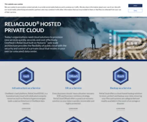 Reliacloud.com(Leading Nationwide IT Solutions Provider) Screenshot