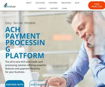 Reliafund.com(Payment Processing Company) Screenshot