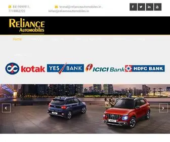 Relianceautomobiles.in(Reliance Automobiles) Screenshot