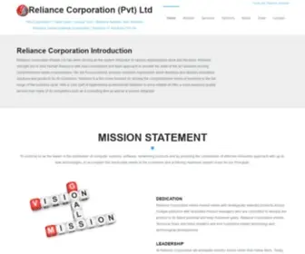 Reliancecorp.pk(Reliance Corporation) Screenshot