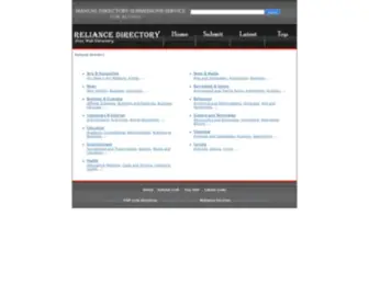 Reliancedir.com(SEO reliance Website) Screenshot