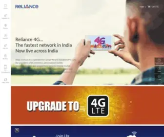 Relianceeshop.com(Shop online for 4G LTE Smartphones) Screenshot